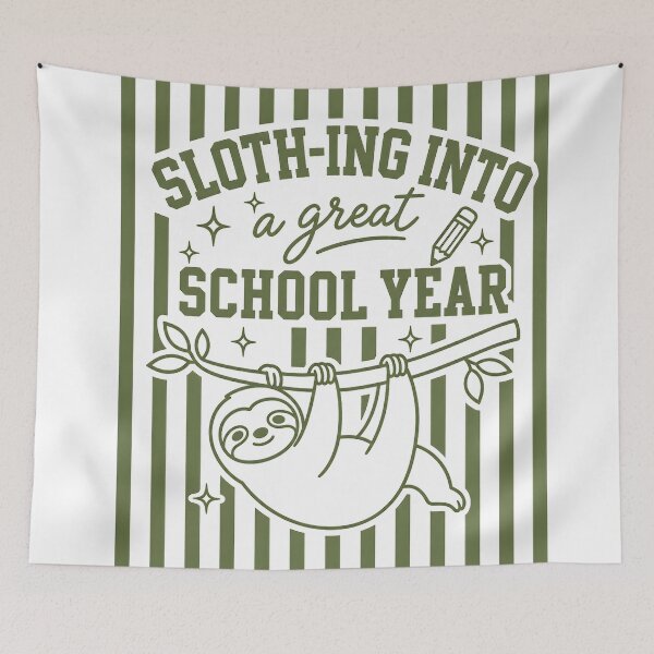 Item preview, Sloth-ing Into A Great School Year Shirt designed and sold by MOCH- ART.