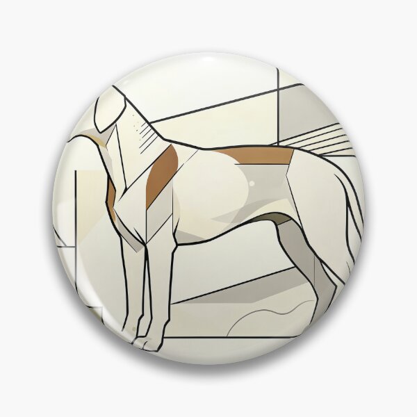 Item preview, cubist animal artwork designed and sold by forget45studio.