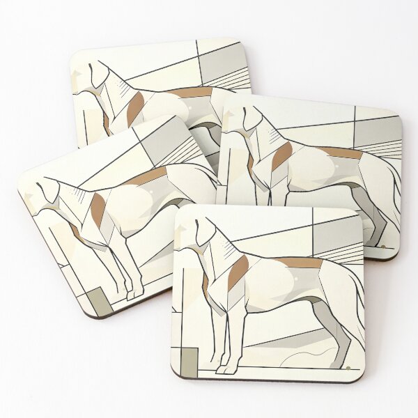 Item preview, cubist animal artwork designed and sold by forget45studio.
