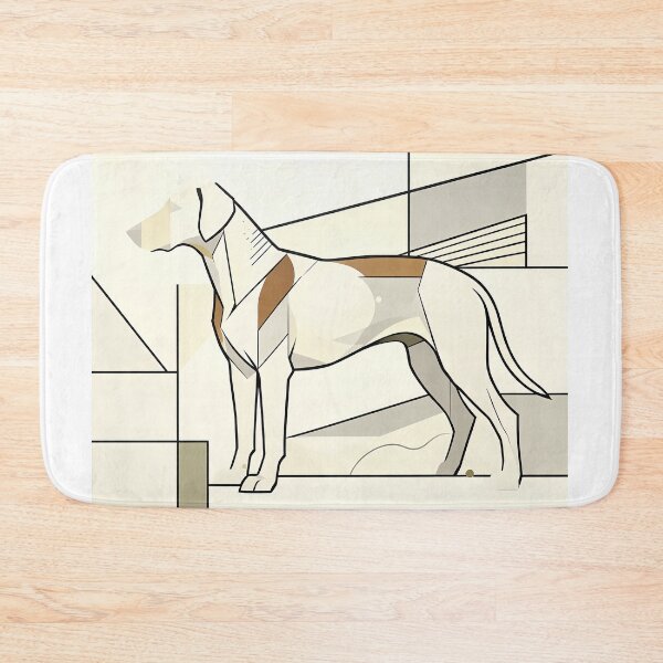 Item preview, cubist animal artwork designed and sold by forget45studio.