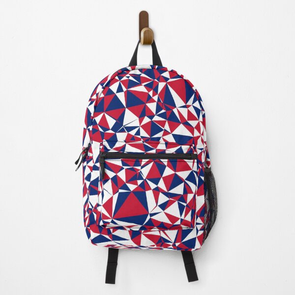 Item preview, United Kingdom Red, White & Blue Triangular Mosaic Pattern Design designed and sold by DymondDesigns.