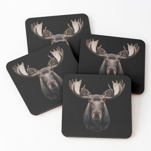 Item preview, Moose Head, Majestic North American Wildlife Portrait designed and sold by DesingScan.