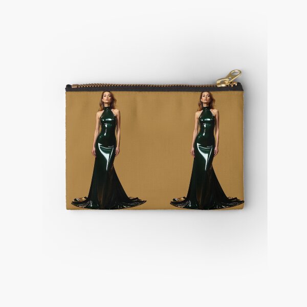 Item preview, Green Latex Dress – Gothic Fashion Art Sticker designed and sold by Magic-Reality.