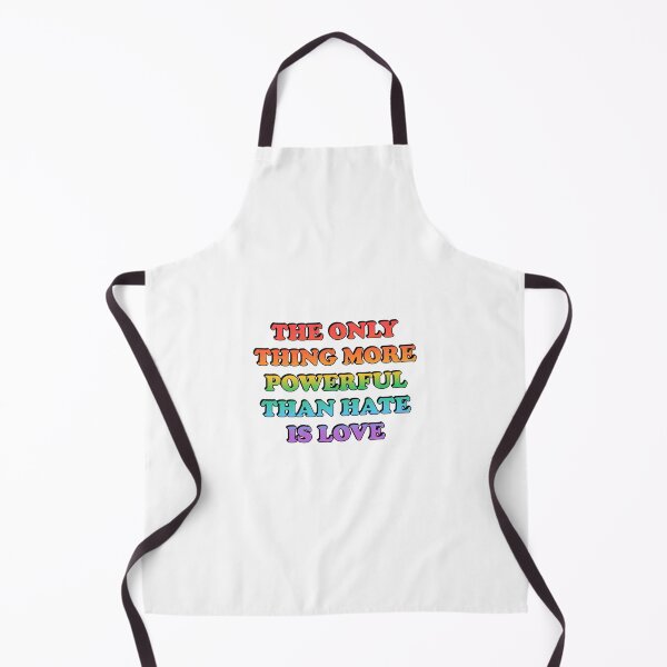 Item preview, The Only Thing More Powerful Than Hate Is Love - LGBT Pride designed and sold by Inspirationmotivation.
