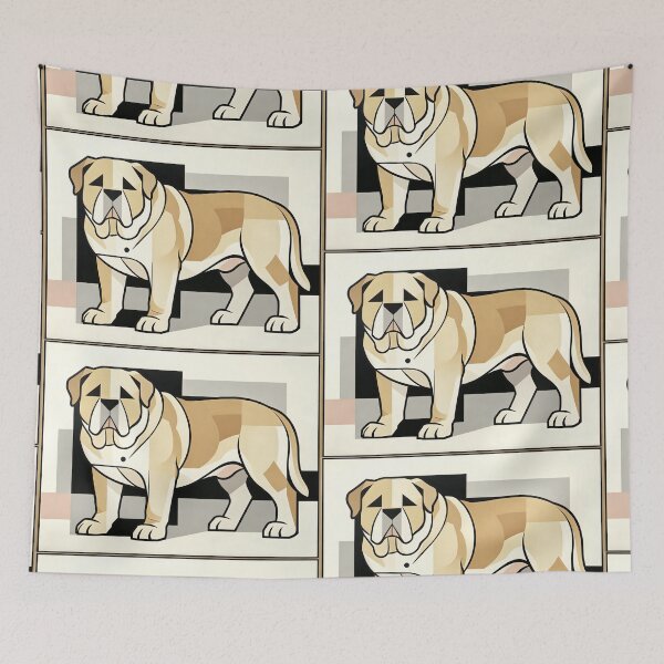 Item preview, cubist animal artwork designed and sold by forget45studio.