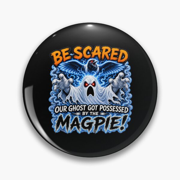 Item preview, Ghost possessed by magpie designed and sold by LaffinLair.