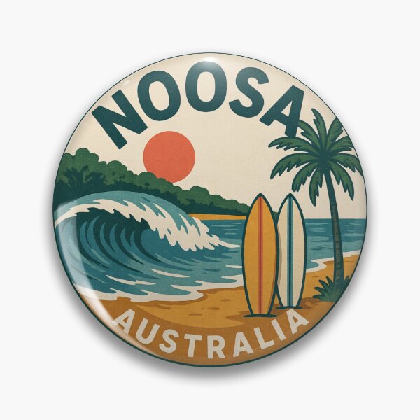Artikelvorschau, Noosa, Queensland: Küstenabenteuer entworfen und verkauft von CircinusStore.