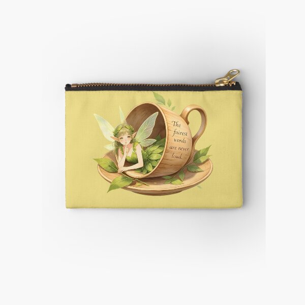 Item preview, The Fairest Words Are Never Loud — Quiet Teacup Fairy designed and sold by Bondingbonding.