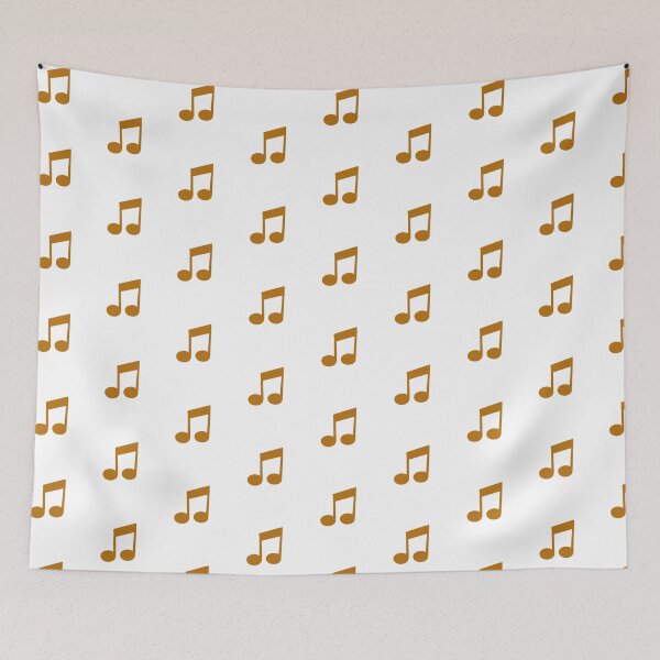 Item preview, Two eighth notes amber designed and sold by Inspirationmotivation.