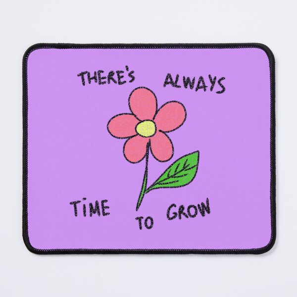 Item preview, Flower doodle with motivational quote Purple version designed and sold by thistleberry.