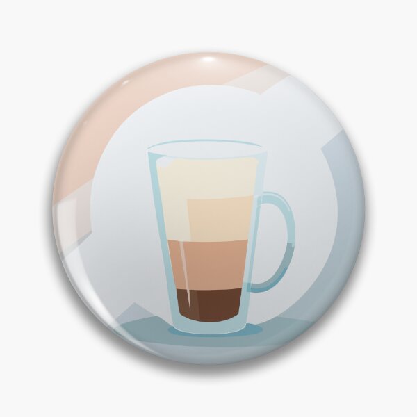 Item preview, Layered Latte Glass Mug Art designed and sold by photossmirnov.
