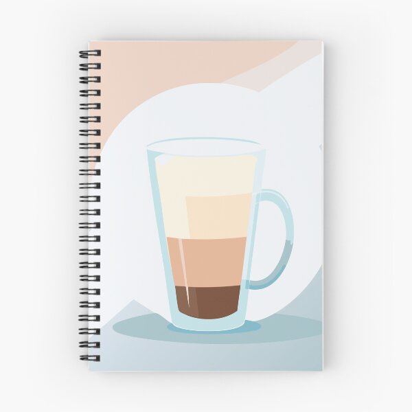 Item preview, Layered Latte Glass Mug Art designed and sold by photossmirnov.