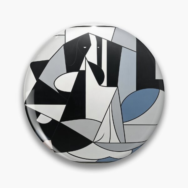Item preview, cubist animal artwork designed and sold by forget45studio.