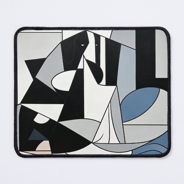 Item preview, cubist animal artwork designed and sold by forget45studio.