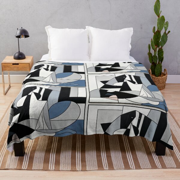 Item preview, cubist animal artwork designed and sold by forget45studio.