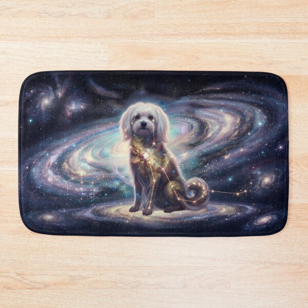 Item preview, Cosmic Angel: The Celestial Maltese Guardian designed and sold by SOOstudio73.