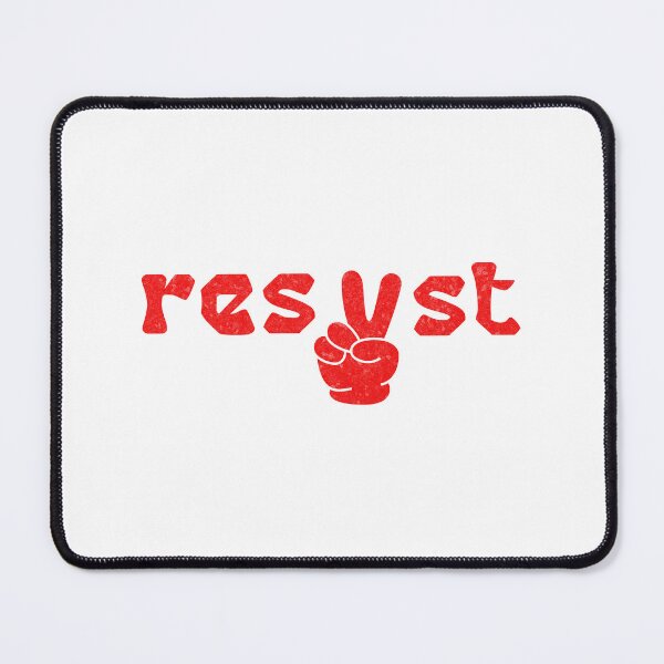 Item preview, Distressed Resist Peace Sign Hand Protest designed and sold by drchzak.