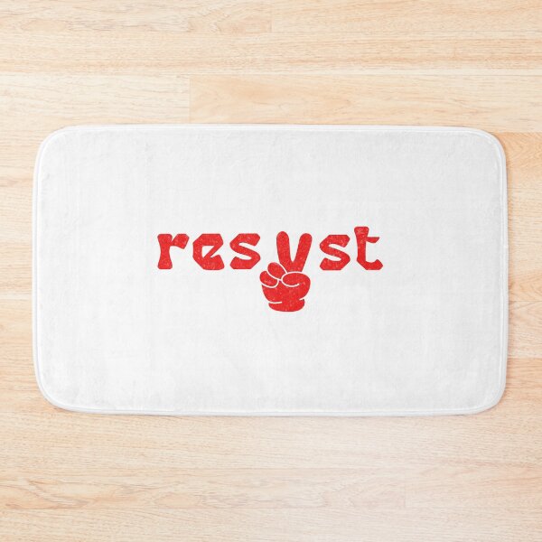 Item preview, Distressed Resist Peace Sign Hand Protest designed and sold by drchzak.
