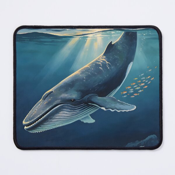 Item preview, Whale - Andaman Coral Paradise – Vintage Marine Poster designed and sold by Spirit of Siam.