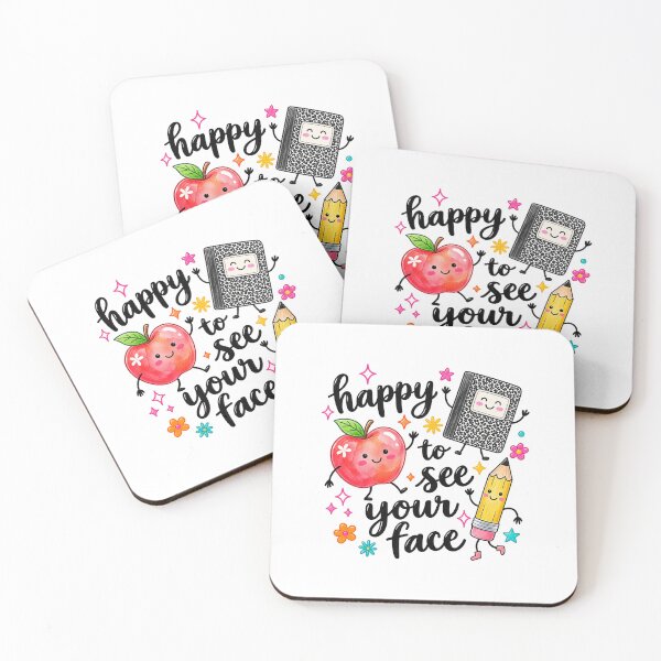 Item preview, Happy to See Your Face sticker designed and sold by POSITIVEHL HL.