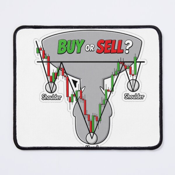 Item preview, Head and Shoulders Trading Pattern | Buy or Sell Stock Market Trader T-Shirt designed and sold by RobertArt08.