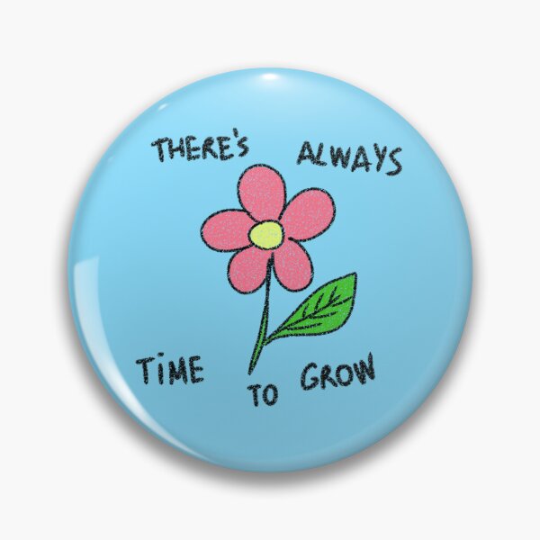 Item preview,  Flower doodle with motivational quote Blue version designed and sold by thistleberry.