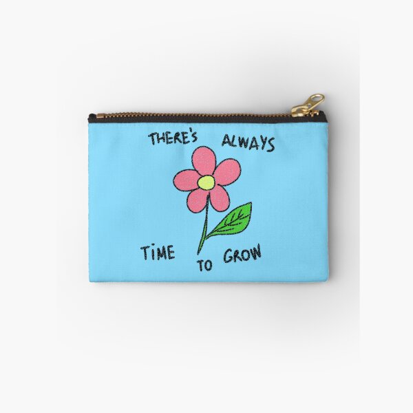 Item preview,  Flower doodle with motivational quote Blue version designed and sold by thistleberry.