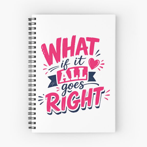 Item preview, What If It All Goes Right Positive Thinking Optimism Inspirational Quote designed and sold by RetroMini2026.