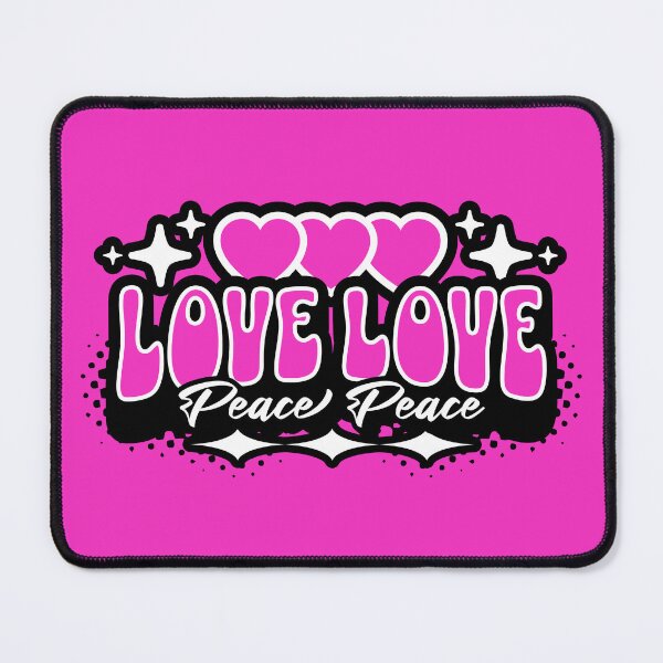 Item preview, Eurovision Love Love Peace Peace Y2K Aesthetic designed and sold by humnoo.