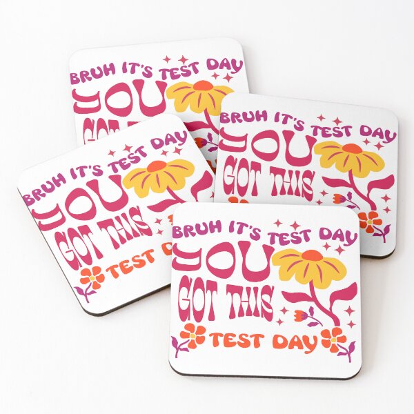 Item preview, Bruh Its Test Day You Got This Groovy Retro designed and sold by drchzak.