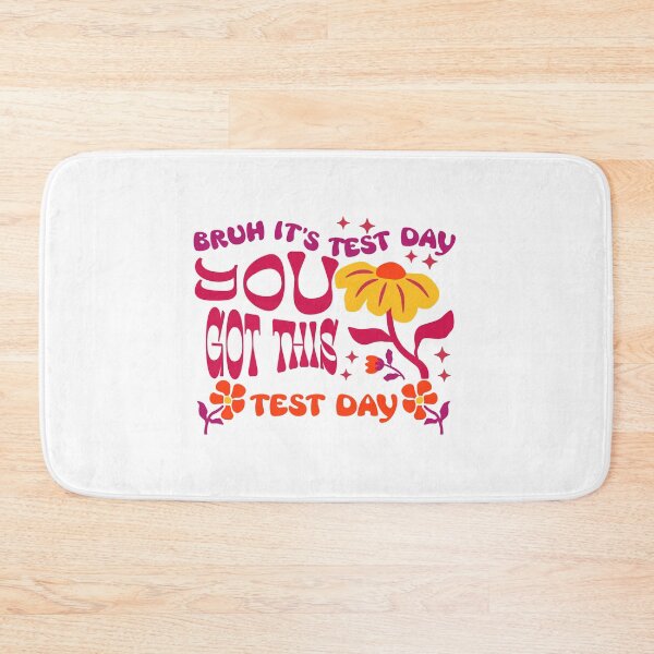 Item preview, Bruh Its Test Day You Got This Groovy Retro designed and sold by drchzak.