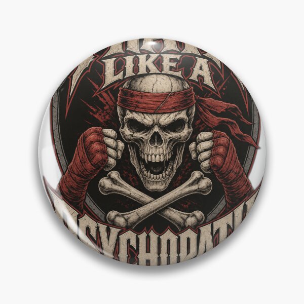 Item preview, Train Like A Psychopath Gym Crest Tee designed and sold by Viviglow.