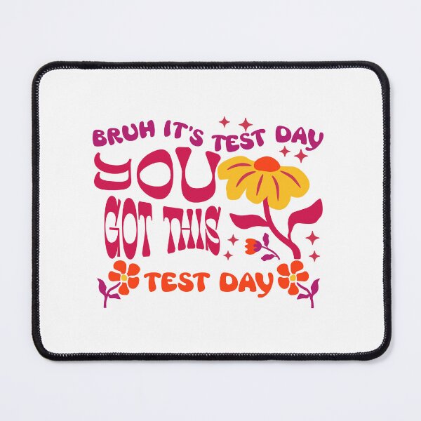 Item preview, Bruh Its Test Day You Got This Groovy Retro designed and sold by drchzak.