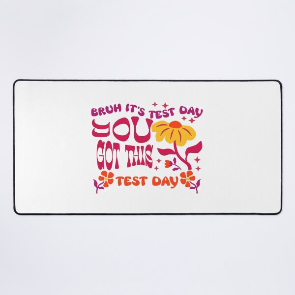 Item preview, Bruh Its Test Day You Got This Groovy Retro designed and sold by drchzak.