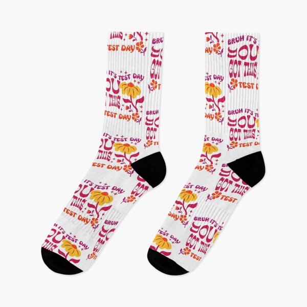 Item preview, Bruh Its Test Day You Got This Groovy Retro designed and sold by drchzak.
