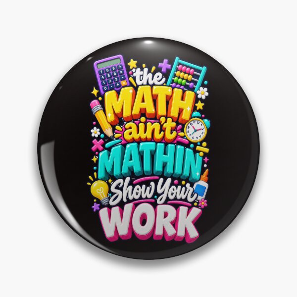 Item preview, Math Ain’t Mathin – Teacher Humor designed and sold by FrameFlow.