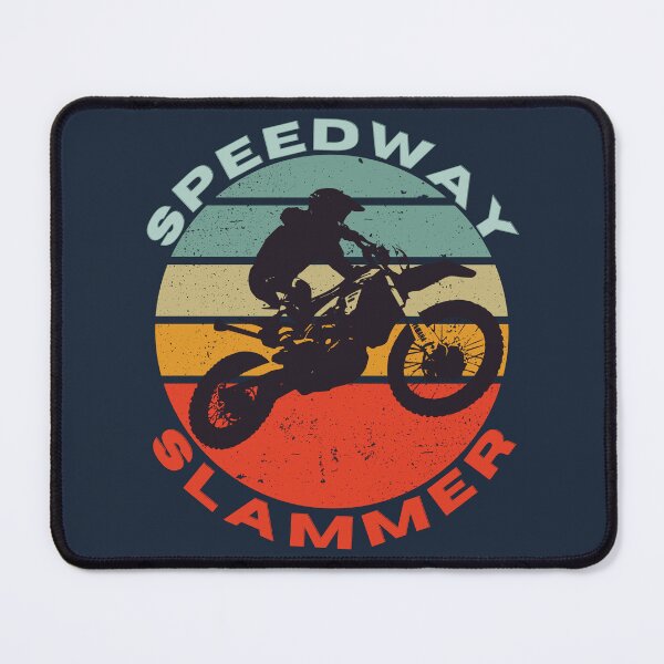 Item preview, Speedway Slammer Motocross Rider designed and sold by SkymarArt.