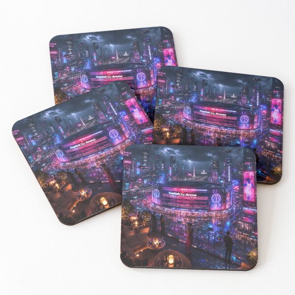 Item preview, Washington DC Cyberpunk  | Neon Atlas Special Edition designed and sold by NSAstore.