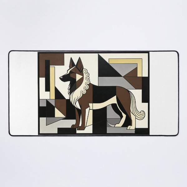 Item preview, cubist animal artwork designed and sold by forget45studio.