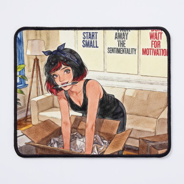 Item preview, Pack Away The Sentimentality - Moving Day Fresh Start Art designed and sold by Hen-C-Art.