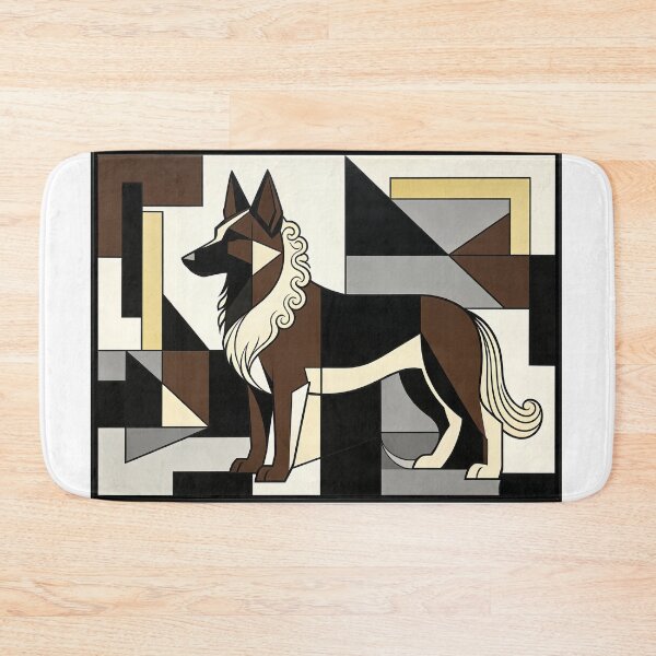 Item preview, cubist animal artwork designed and sold by forget45studio.