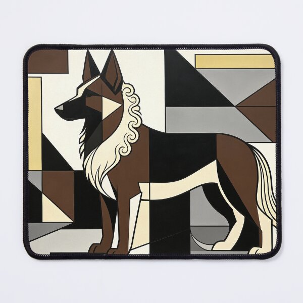 Item preview, cubist animal artwork designed and sold by forget45studio.