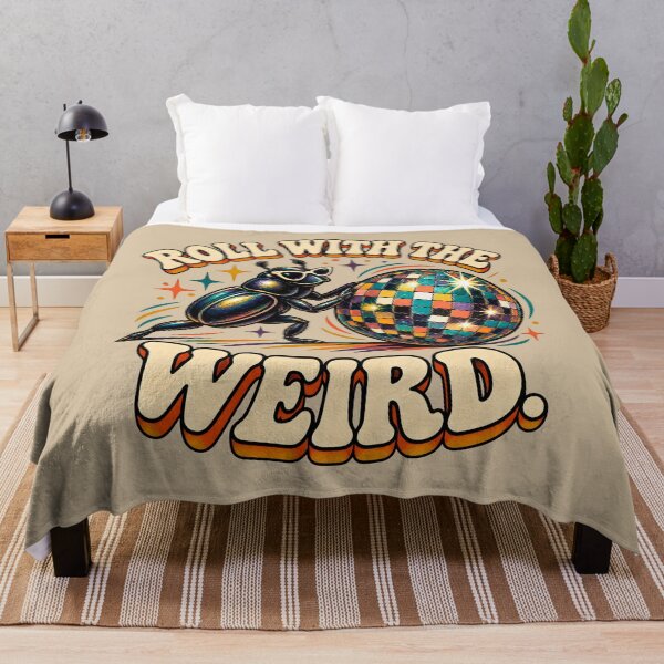 Item preview, Roll With the Weird – Disco Beetle designed and sold by VioVibe.