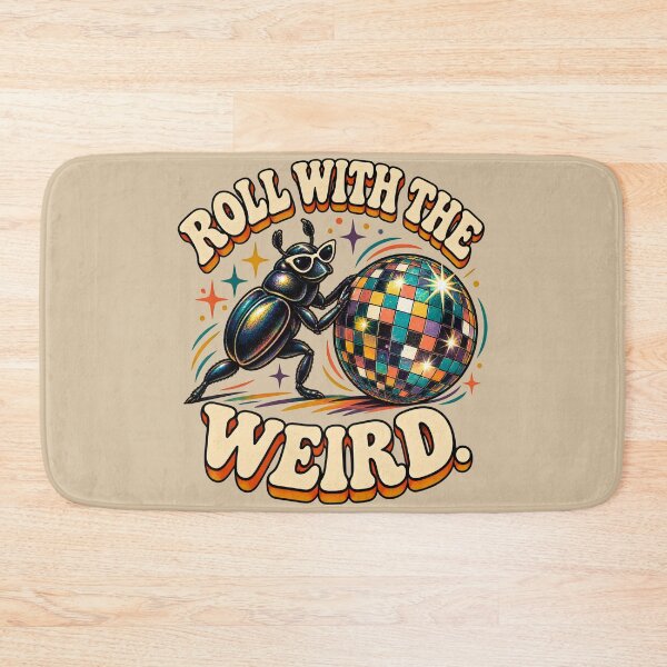 Item preview, Roll With the Weird – Disco Beetle designed and sold by VioVibe.