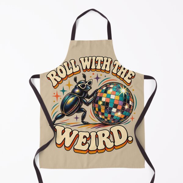 Item preview, Roll With the Weird – Disco Beetle designed and sold by VioVibe.