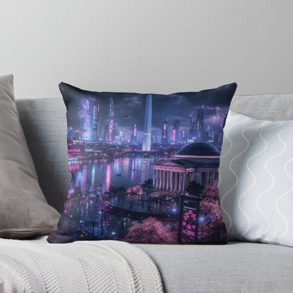 Item preview, Washington DC Cyberpunk  | Neon Atlas Special Edition designed and sold by NSAstore.