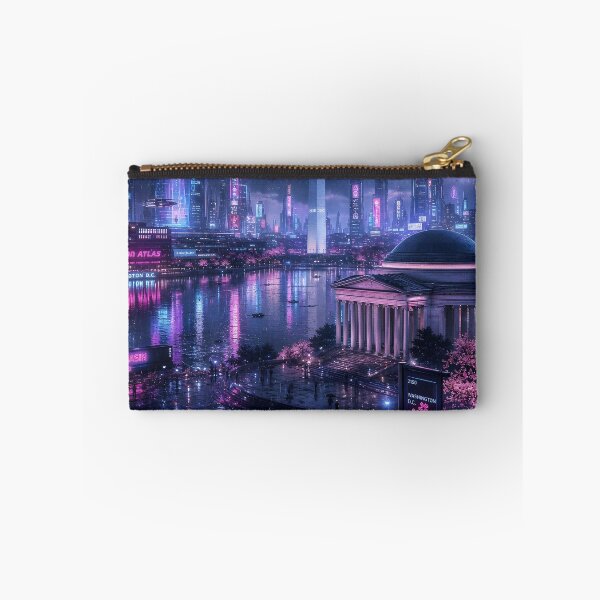 Item preview, Washington DC Cyberpunk  | Neon Atlas Special Edition designed and sold by NSAstore.