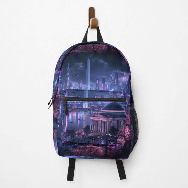 Item preview, Washington DC Cyberpunk | Neon Atlas Special Edition designed and sold by NSAstore.