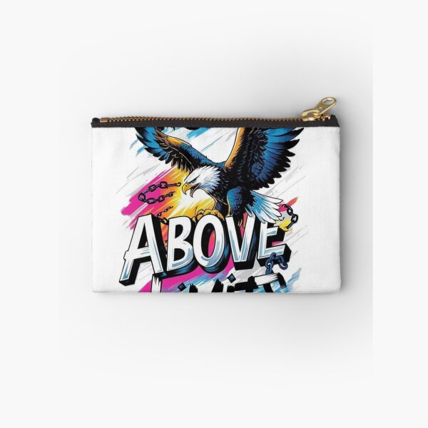 Item preview, Rise Above Limits - Motivational Eagle Break The Chains Pop Art designed and sold by Noah-Gallery.