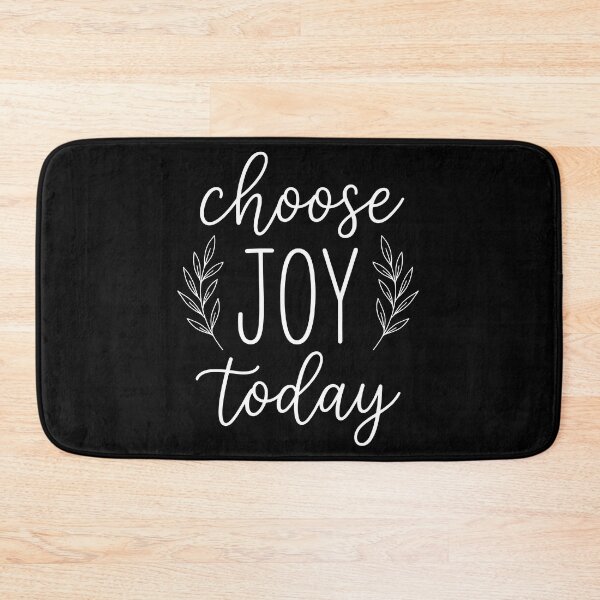 Item preview, Choose Joy Today Floral Positive Quote | Inspirational Happiness Design designed and sold by StickerNestYou.